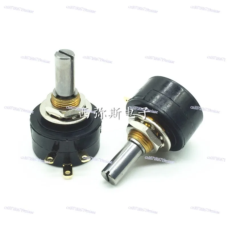 

WDD22P1，1K 2K 5K 10K，2W，360-degree Infinite Rotation in A Single Lap 1pcs，Conductive Plastic Potentiometer