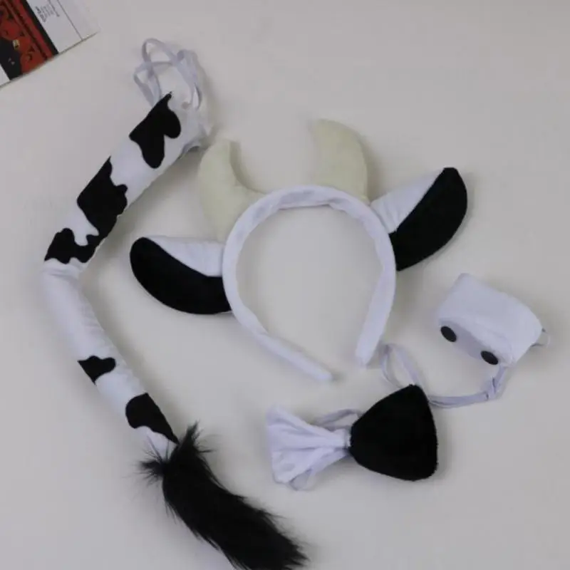 49mf voi/bò/chó/sư tử/con lừa-costume bộ đầu Bowtie đuôi Găng tay Kid-Halloween Cosplay Party Party