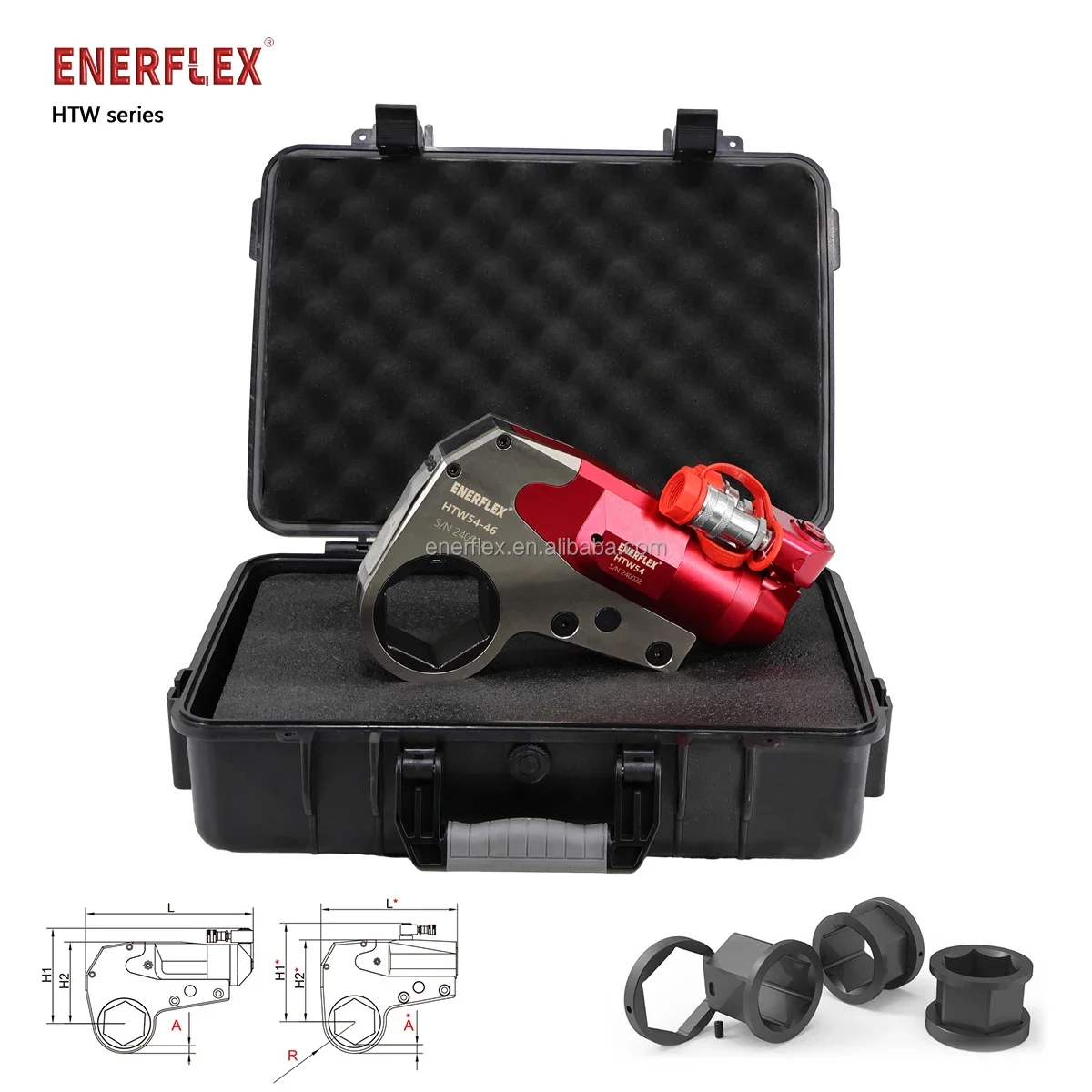 

High Force Hydraulic Adjustable Torque Wrench Low Profile Interchangeable Factory OEM/ODM Power Wrenches
