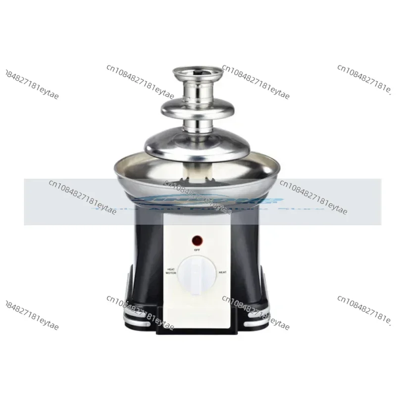 3 Tiers Chocolate Fountain Melting Pot Electric Mini Chocolate Fondue