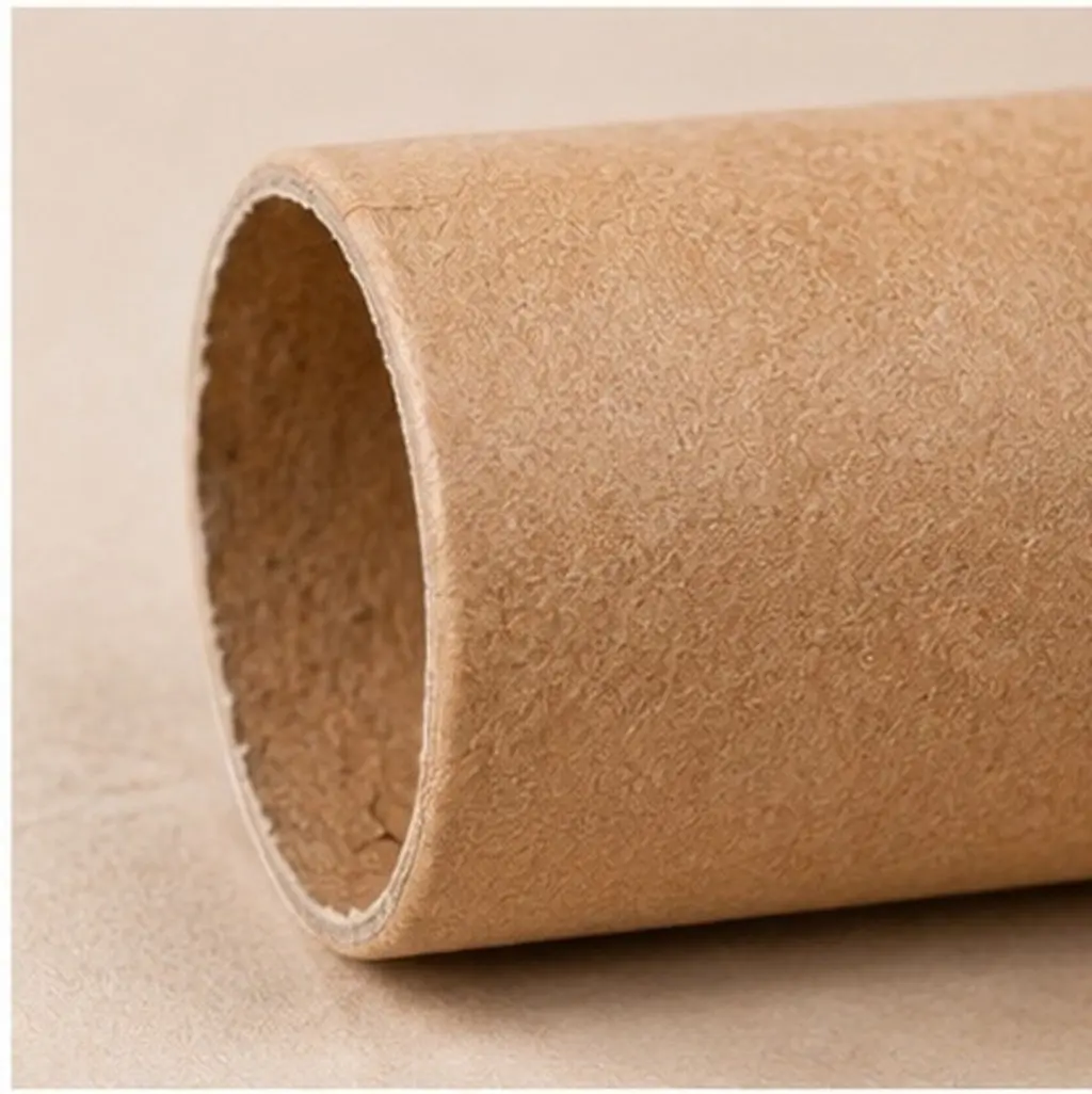 4Pcs Poster Mailing Tube Heavy Duty Kraft Paper Shipping Mailers 19.7x1.1 Inch Round Craft Paper Tube Document Storage Holder