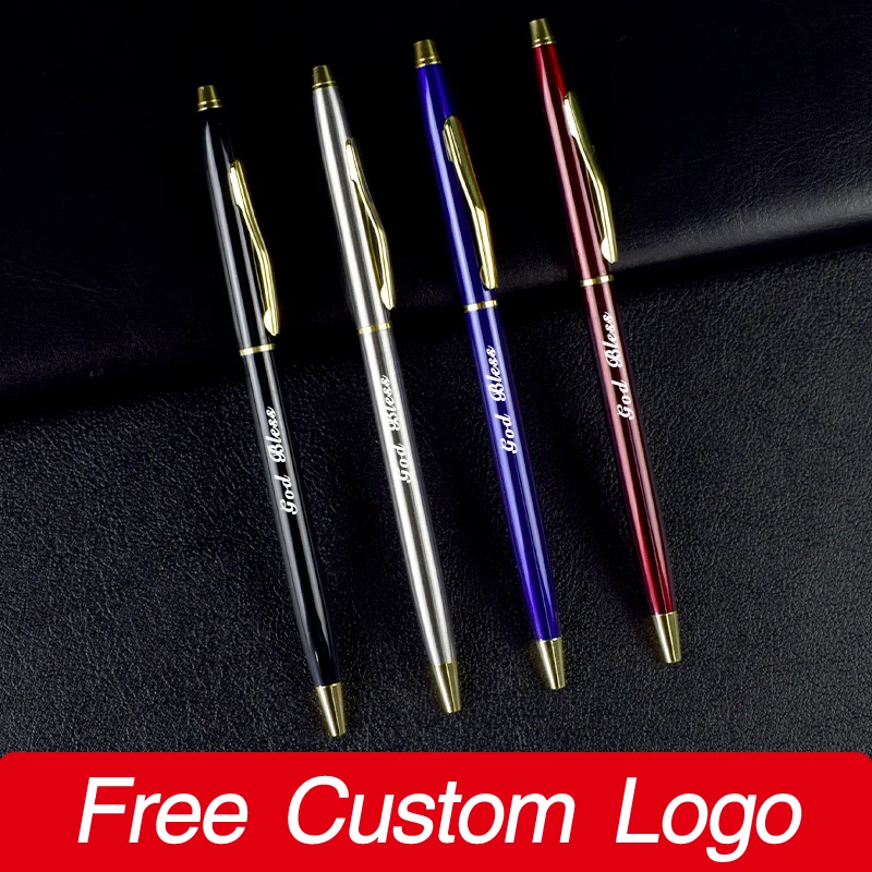 Personalized Luxury Ballpoint Pen Custom LOGO Items School Teacher Gift Pens For Writing Office Supplies Advertising Stationery