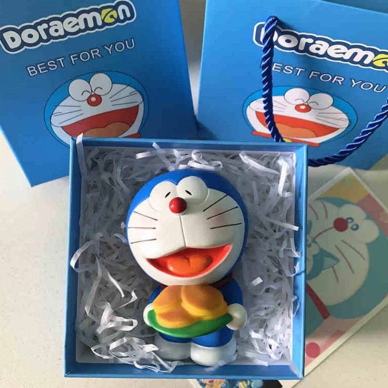 Anime criativo doraemon doraemon kawaii pvc nobita figura de ação modelo bonito coleção bonecas presentes decoração presente aniversário brinquedo