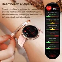 New 1.32inch Smart Watch For Women Health ECG Health Lady Watches Full Touch Screen Call Custom Dial Diamond Strap Smartwatch - Image 6
