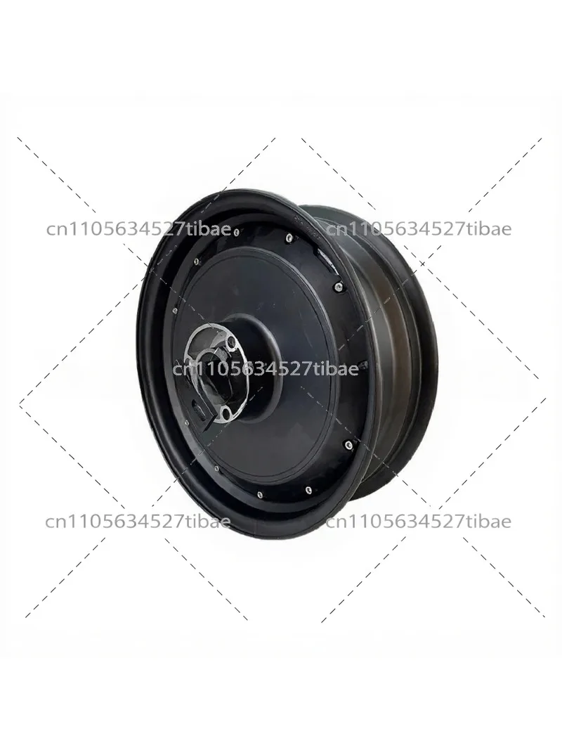 Electric Scooter Motor 12 Inch 2000W 35H Disc Brake 16 Shaft Dual Hall 48-96V Brushless Hub Motor