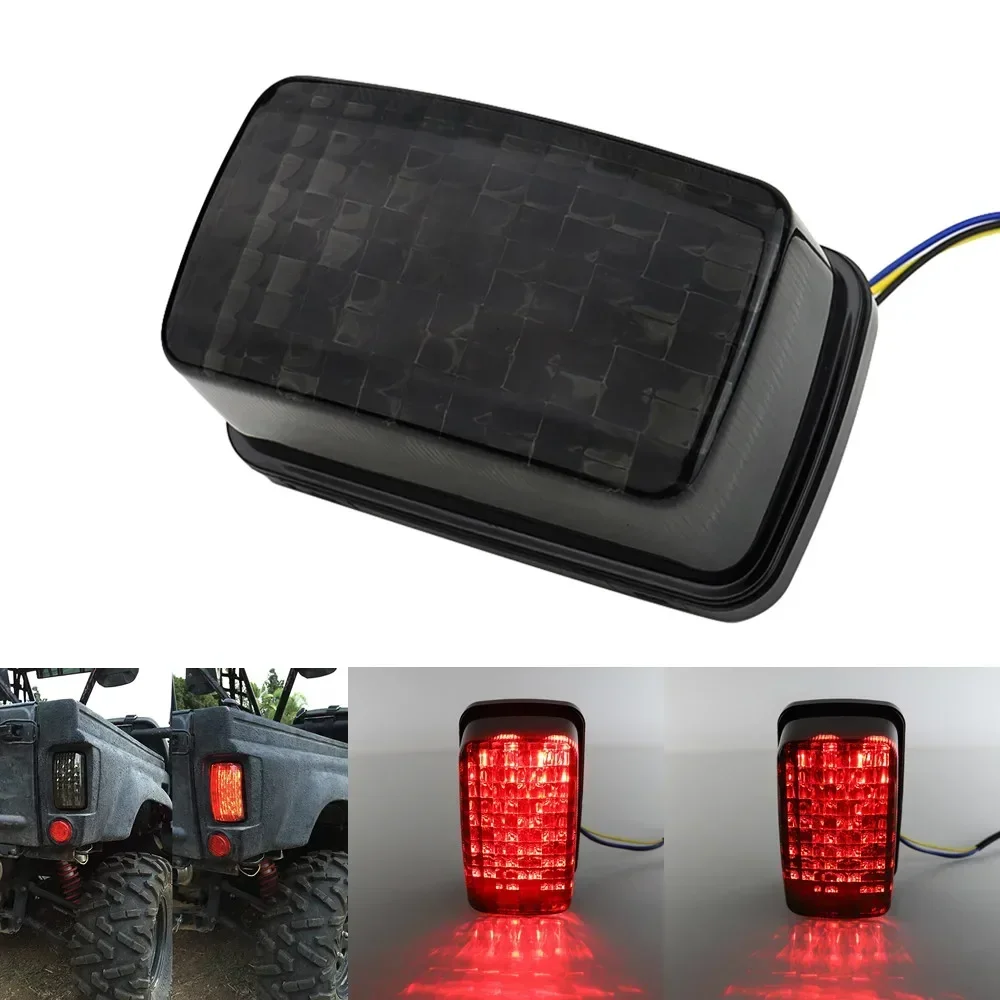 Rear UTV LED Brake Tail Light For Yamaha Big Bear Tracker Kodiak Viking Bruin Wolverine Rhino Grizzly 350 660 400 450 YFM