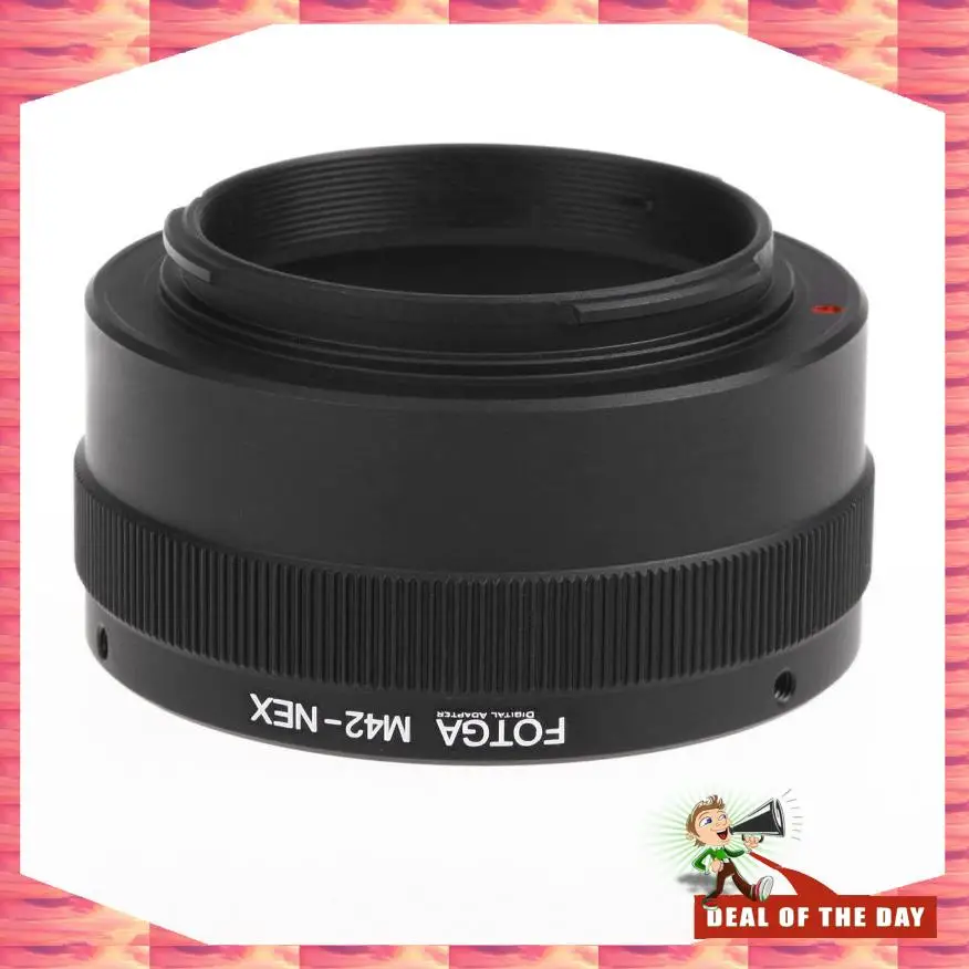 Anel adaptador Fotga M42 com entrega em 24 horas para Sony Nex E - Mount Nex Nex3 Nex5n Nex5t A7 A6000