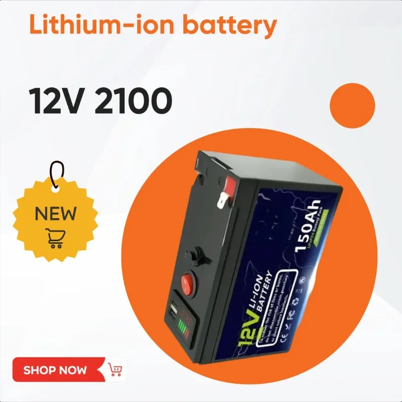 

12V 3S7P Lithium-ion Battery Pack 18650 Rechargeable USB Box Battery 12V 2100