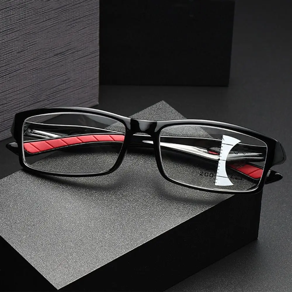 Lunettes de lecture anti-lumière bleue bloquant les rayons bleus, protection progressive des yeux de près et de loin, lunettes d'hypermétropie, multifocales ultralégères