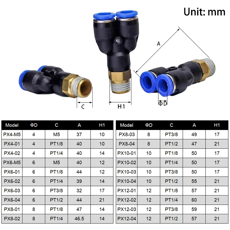 Raccordo rapido aria PL PB PH PX, accoppiatore pneumatico in ottone, filettatura BSPT da 1/4"-3/8", per strumenti compressore e sistemi HVAC