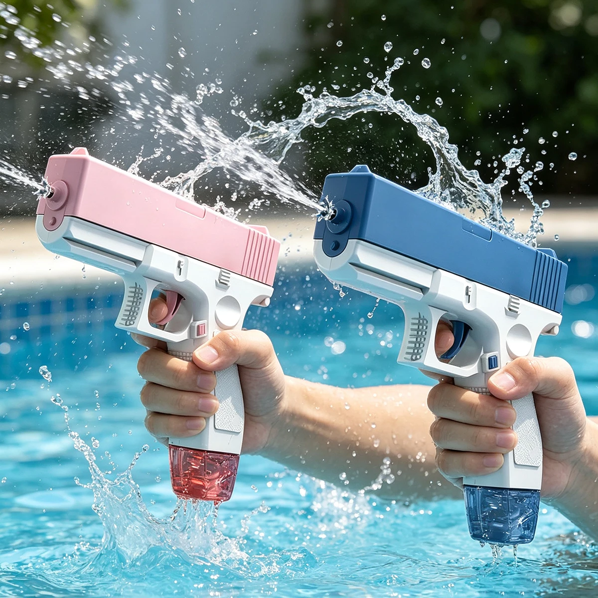 Electric Water Spray Toy Bursts Children High-pressure Strong Charging Energy Bared Water Automatic Water Spray Summer Tos