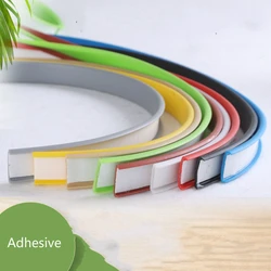 5MM 9MM 14MM 16MM 18MM 22MM 30MM 36MM Adhesive U Edge Furniture Soft TPE Edgeband Desk Cabinet wardrobe decoration home decor
