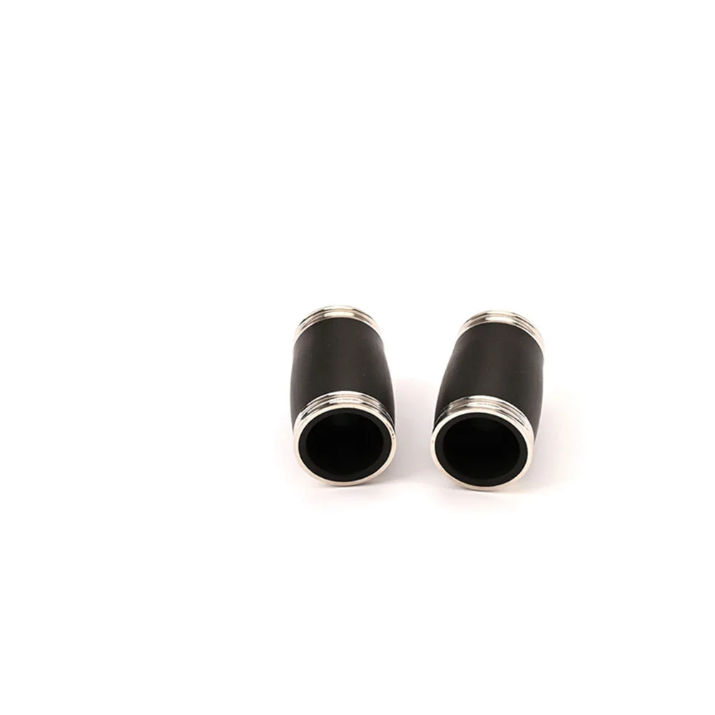 

2pcs High Pitch B Clarinet Two Section Tube Durable Metal Tuning Tube For Wind Instrument Replacement Parts Accessory