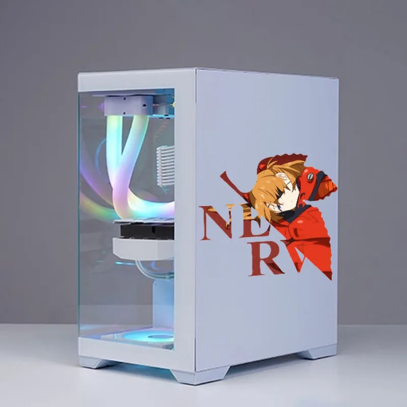 EVA Neon Genesis Evangelion Computer Chassis Aufkleber Anime Asuka Laptop Aufkleber Dekoration Auto Kofferraum Glas Fenster Aufkleber Geschenke