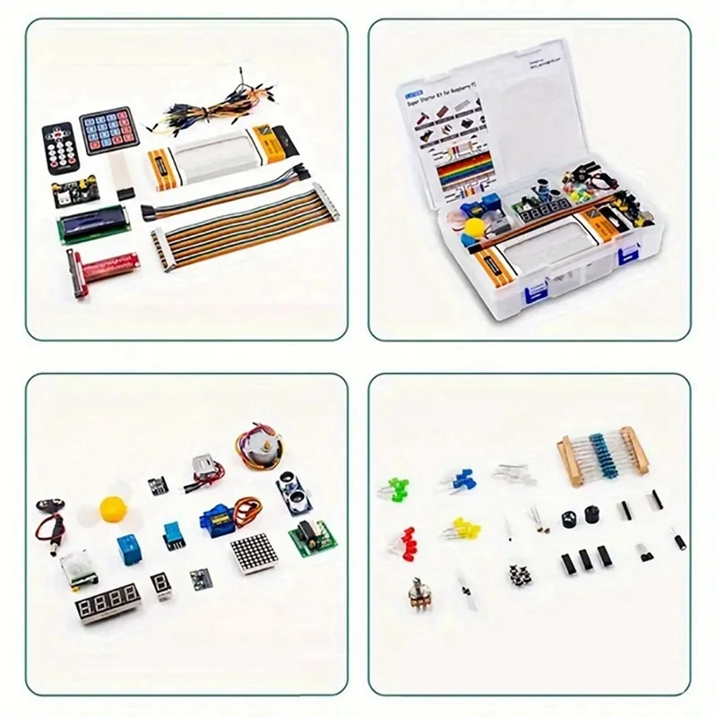 Super Starter Kit Обучающий комплект для Raspberry Pi 4, совместимый с Raspberry Pi UNO R3 RFID