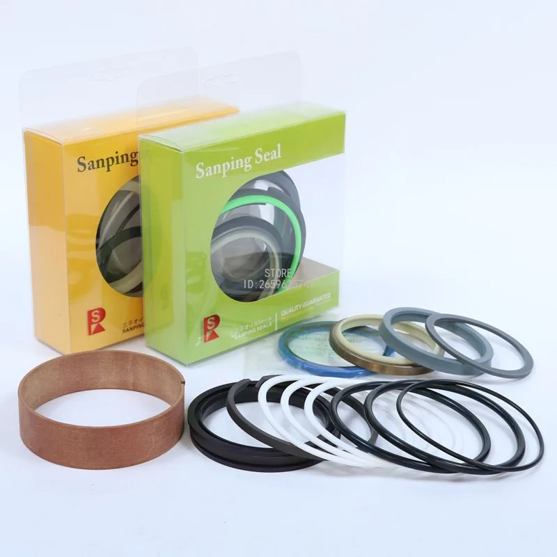 Suitable for Excavator Parts Hydraulic Cylinder Oil Seal Seal Kit Bucket Arm Middle Arm Big Arm Repair Kit