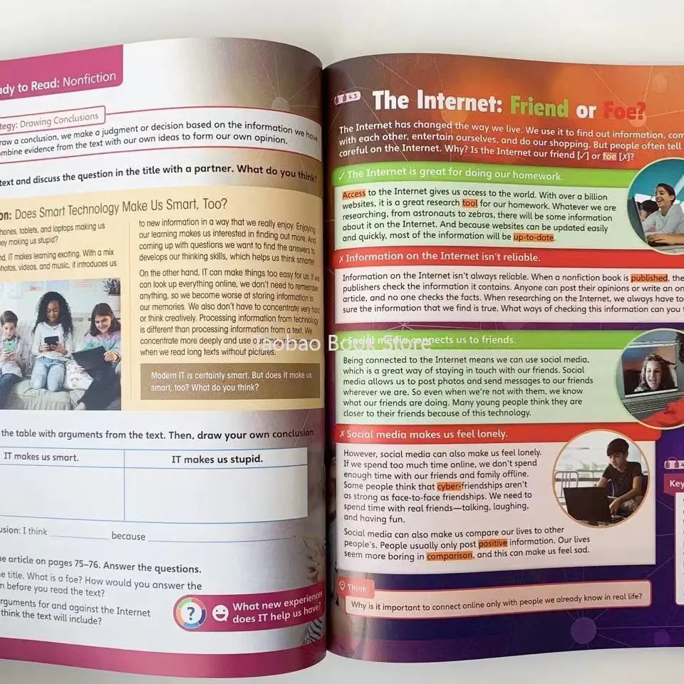 14 Books/Set Cambridge Primary Path Foundation+6 Levels Student's Book+Activity Textbook Workbook Exercise English Learning