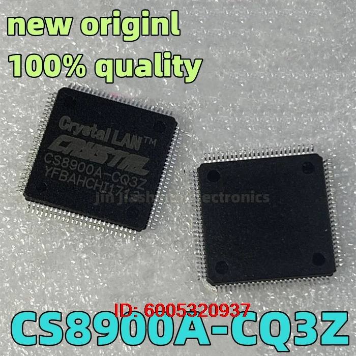 (5-10piece) 100% New CS8900A-CQ3Z CS8900A QFP100 Ethernet card driver IC Chipset