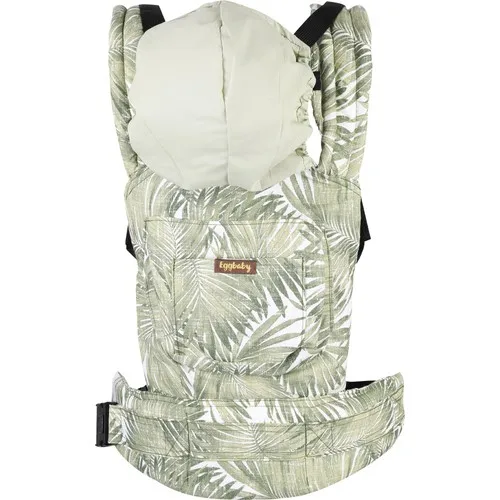 Ergonomic Kangaroo Baby Carrier Green Leaf Pattern