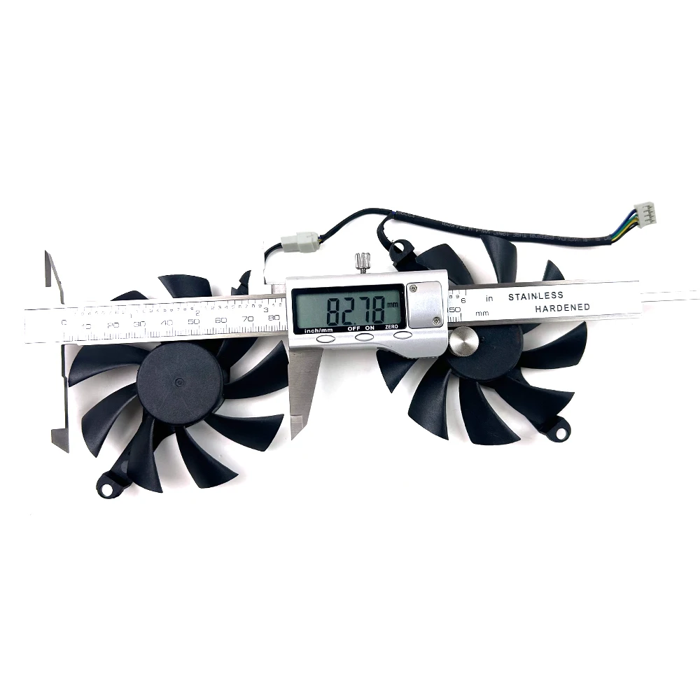 

NEW Cooling Fan 82mm 4pin RX6600M GPU FAN For AMD AFOX Radeon RX 580 2048SP RX5500M video card fans