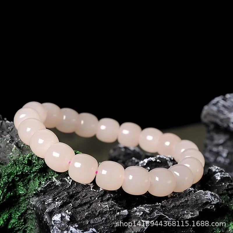 Natural Lotus Root Starch Hetian Jade Bracelet