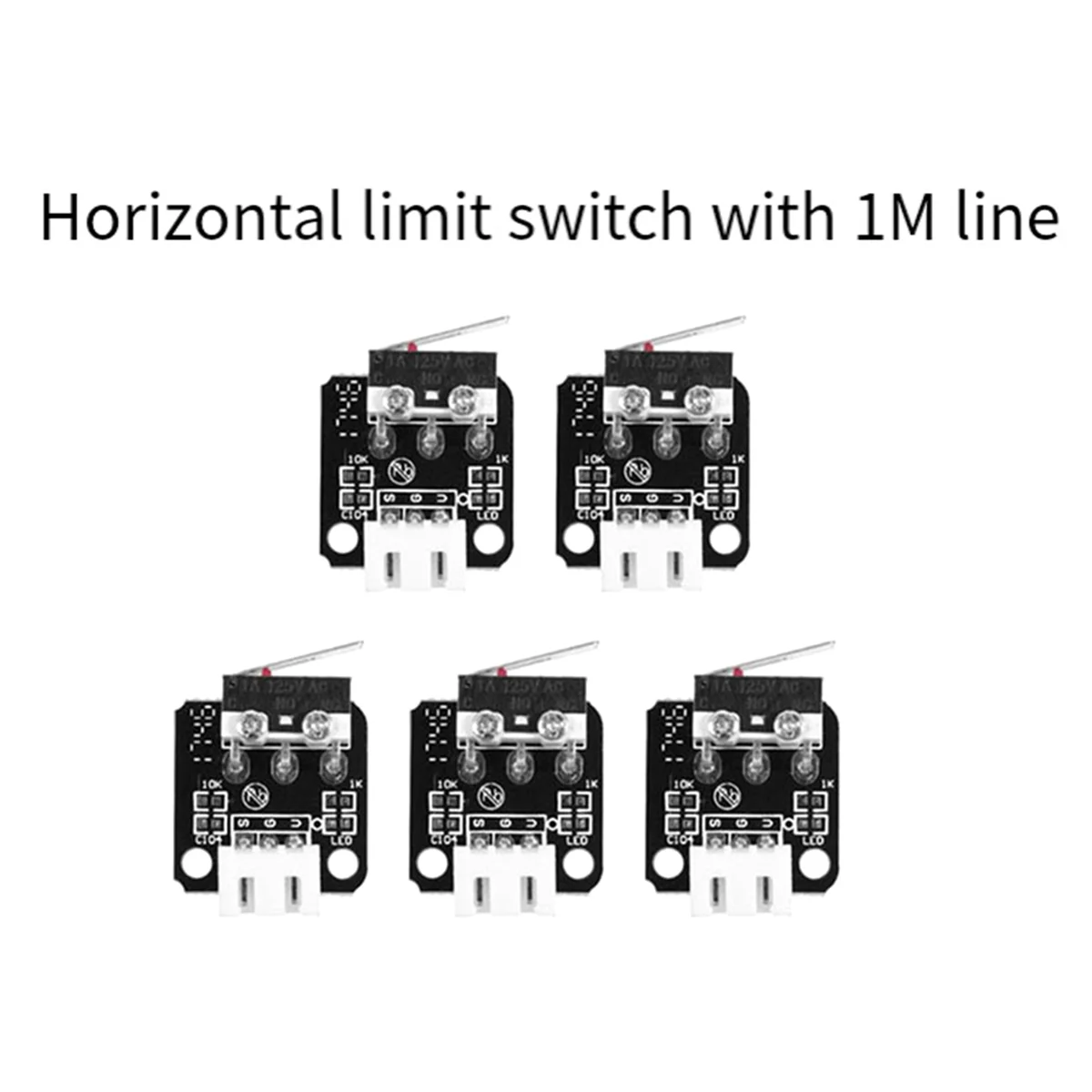 

CMB-p5PCS Концевой выключатель 3-контактный микро-переключатель Горизонтальные концевые выключатели Детали 3D-принтера Легко