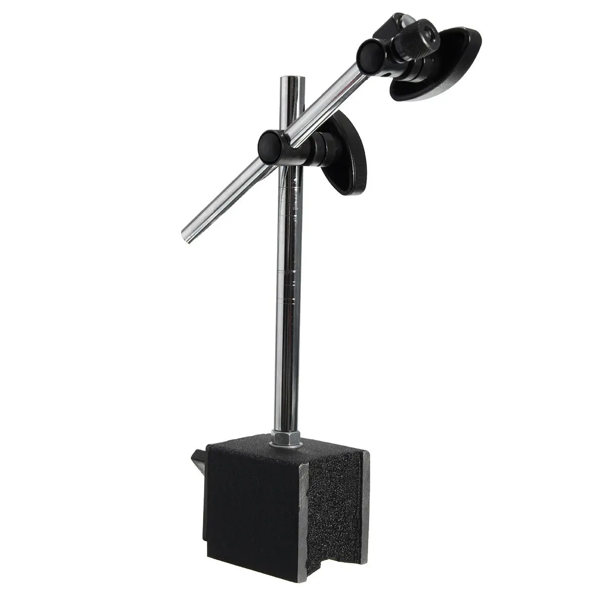 NEW Magnetic Base Holder With Double Adjustable Pole For Dial Indicator Test Gauge Ymb-B