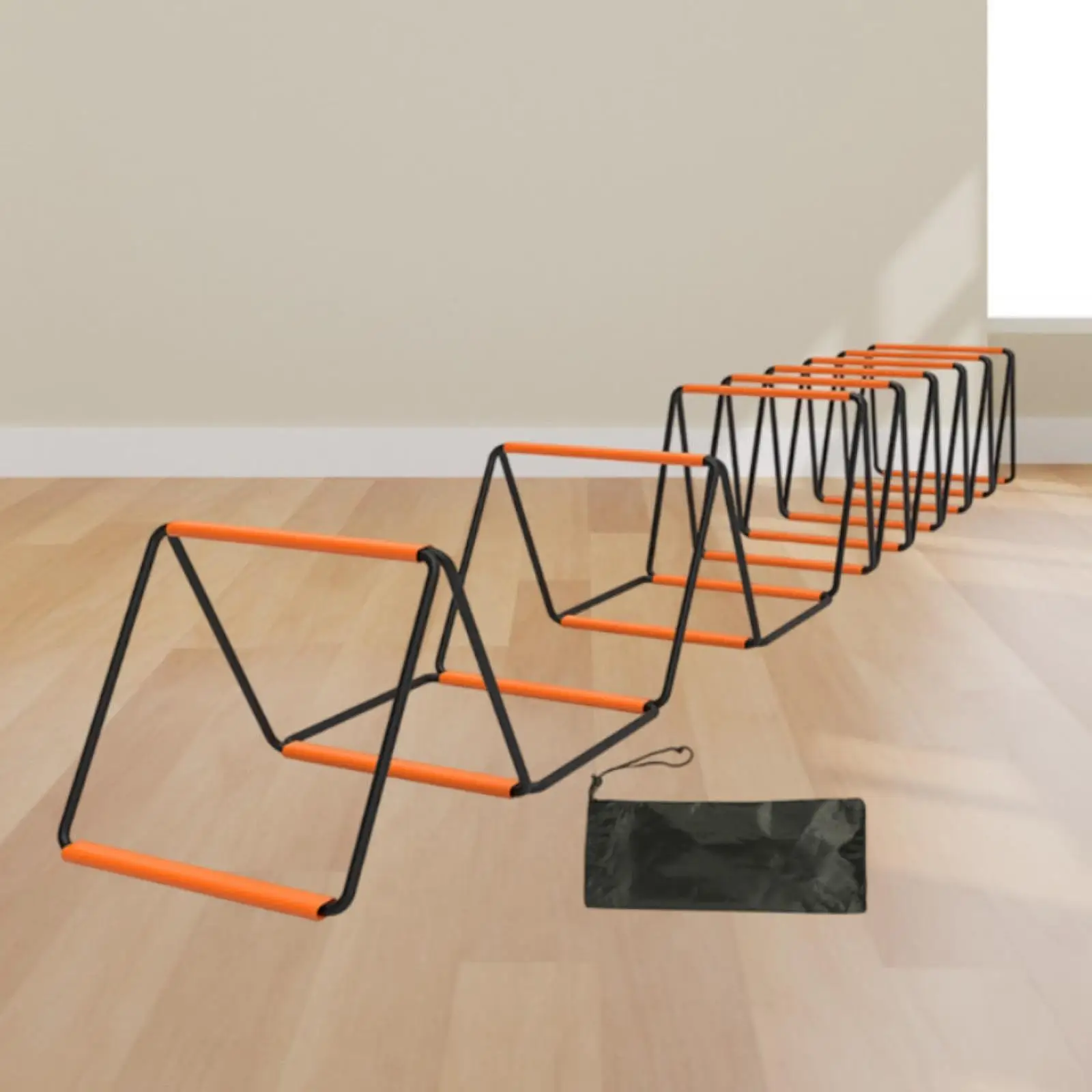 ジャンプや障害物用の柔軟な敏捷性ラダー、サッカートレーニング機器