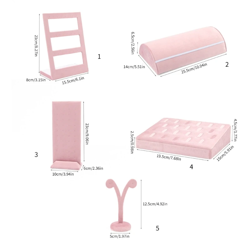 Schmuck-Display-Tablett, Schmuck-Display-Regal, Schmuck-Display-Rack, Ringe-Halter, Ohrringe-Halter für Schmuck