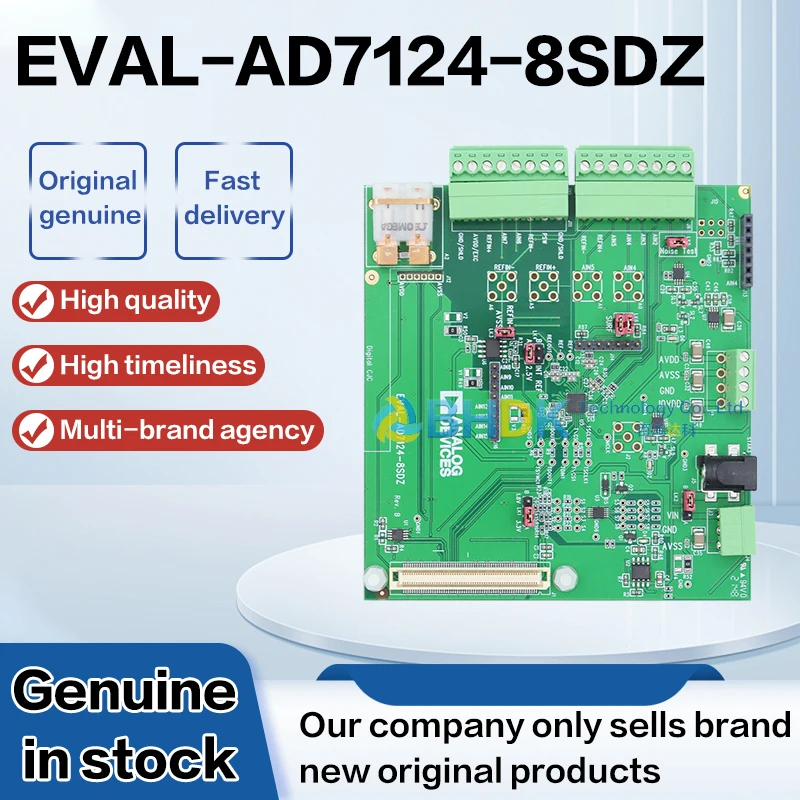 For EVAL-AD7124-8SDZ High Precision Industrial Sensor ADC Demo Board AD7124-8 Thermocouple RTD Signal Acquisition Board