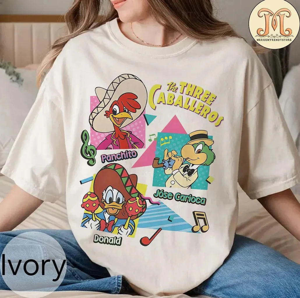 Disney The Three Caballeros Mexico Shirt, Three Caballeros Shirt, Donald Duck Shirt, Jose Carioca Shirt, Disney Trip Shirt