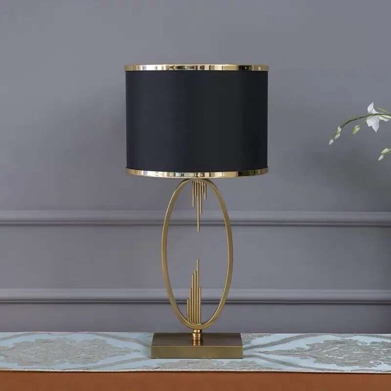 American desk lamp, model room living room decorative bedside lamp, bedroom home