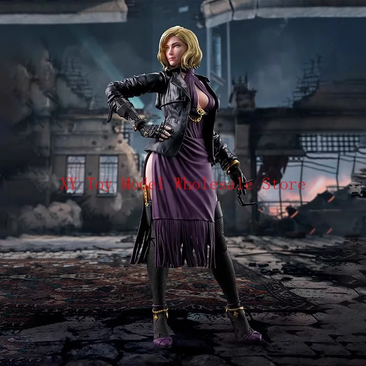 الصندوق الأصلي بانداي SHF TEKKEN 8 غضب الوحش الملك الشكل الانتهاء أطقم منمذجة أنيمي لعبة الحركة الكاملة هدايا للأطفال في صدمة