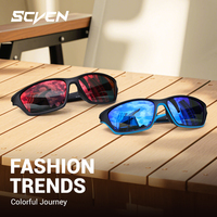 SCVCN Outdoor Polarized Eyewear Hiking Fishing Glasses UV400 Protection Sports Glasses Men Women Riding Driving Sunglasses