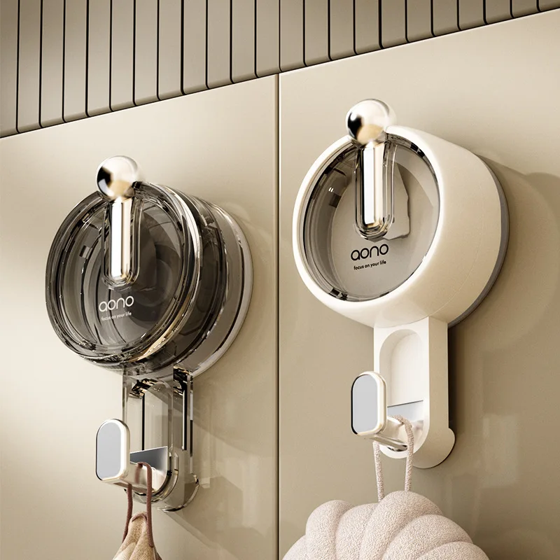 Suction cup for household use, no punching, movable bathroom hook, load-bearing, reusable