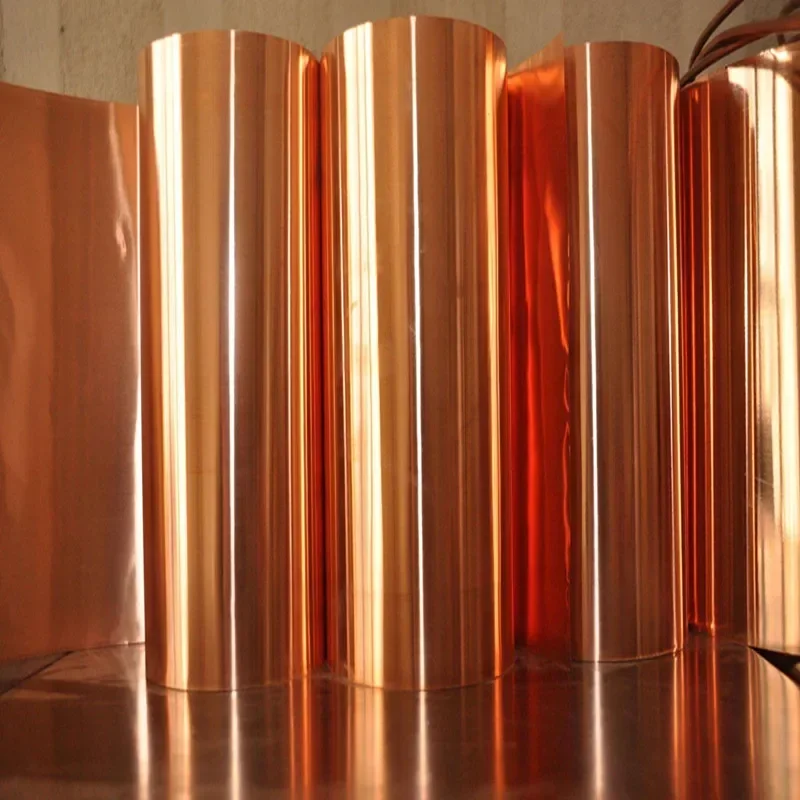 Metal Foil 99.9% Pure Copper Foil  0.01mm To 0.5mm Copper Cu Metal Sheet Foil for Scientific Research and Experiment