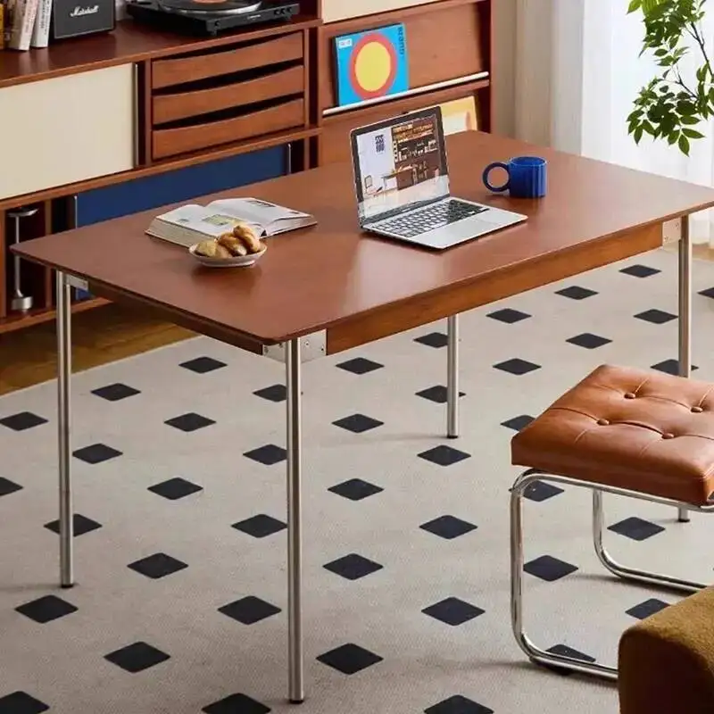 Drafting Table Office Solid Large Laptop Wood Modern Minimalist Office Desks Studio Table Bedroom Desk Narrow Coffee Tables