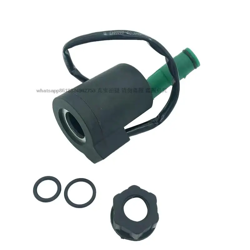 For VOLVO EC210/240/290B solenoid valve coil swing safety lock first conductive excavator accessories