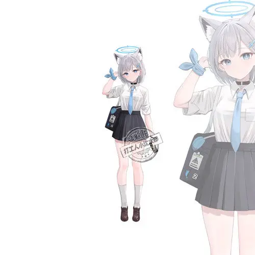 Новая коллекция аниме настольное украшение синие архивы Takanashi Hoshino sunaobkami Shiroko стенд акриловая модель Косплей Рождественские подарки