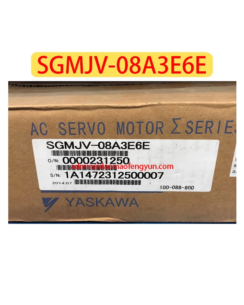 

SGMJV-08A3E6E Brand new Servo Motor SGMJV 08A3E6E，Fast shipping