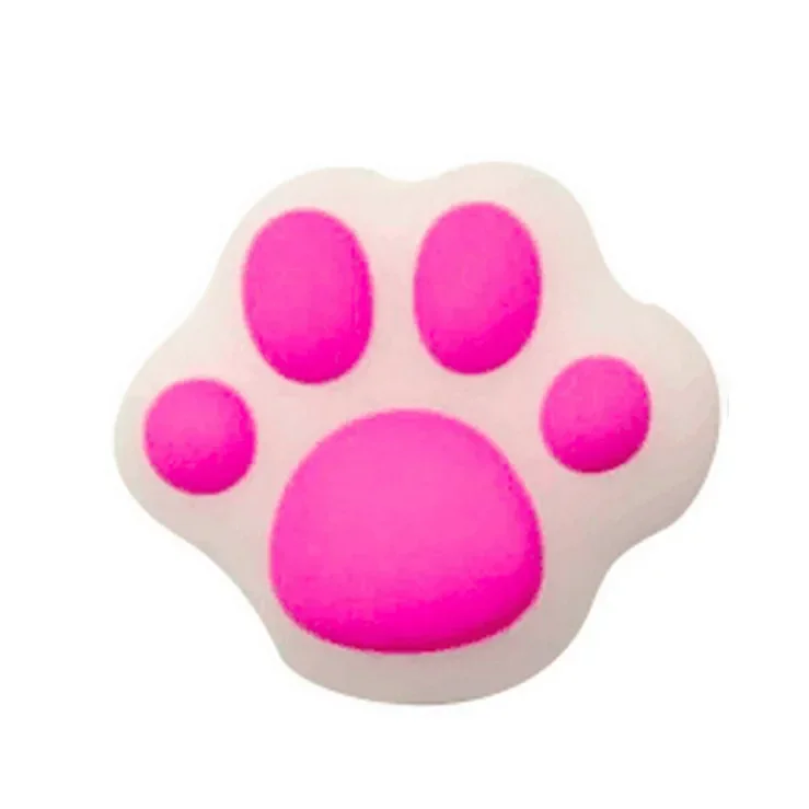 2pcs Cute Cat Paws Cable Winder Protector for iPhone Kawaii Pink Desktop Wire USB Cable Charger Cable Organizer Protector