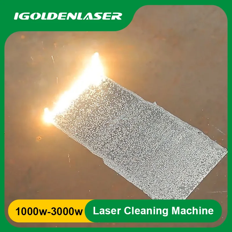 Handheld Laser Cleaner Machine Rust Removal Continuous Fiber Laser Cleaning Machine 1000w for Rust Paint Oil Dust