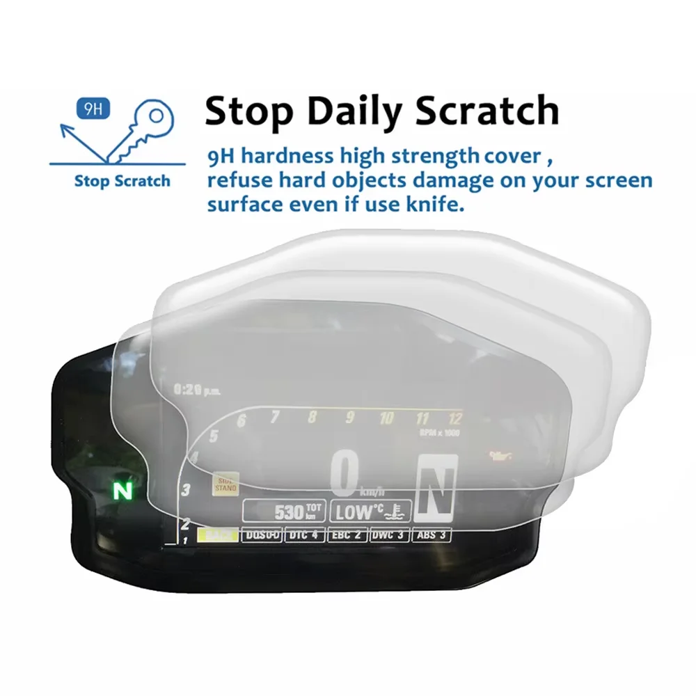 Motorcycle Cluster Scratch Protection Film Screen Protector For Ducati Panigale 899 959 1199 1299
