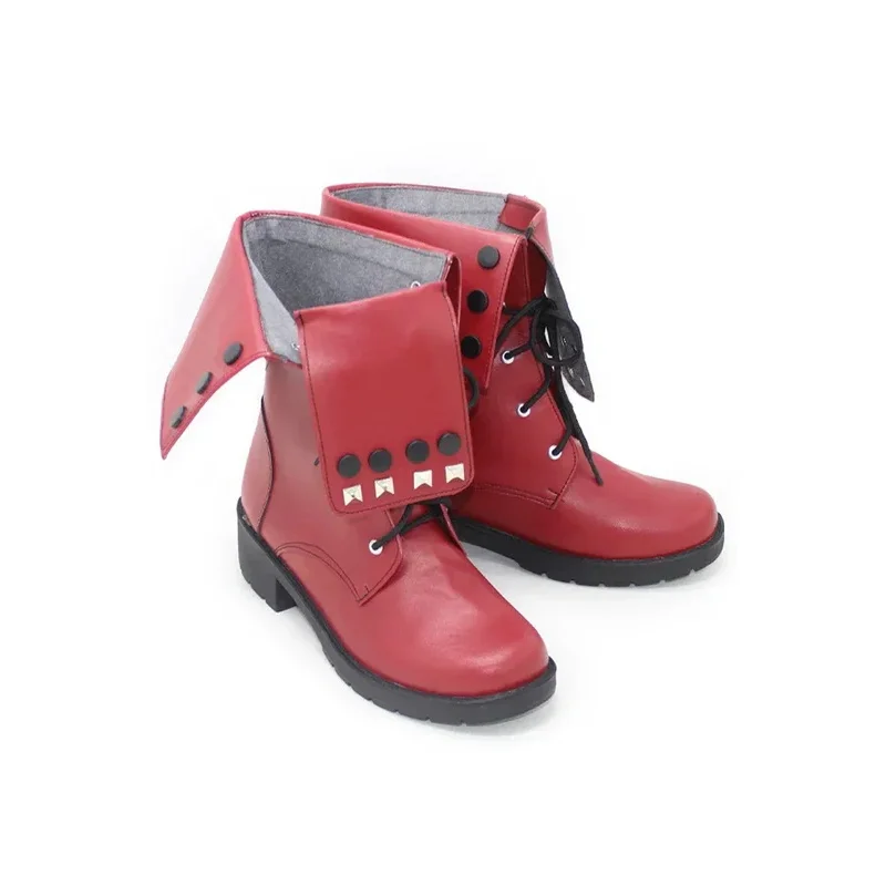 

25COSGame Ensemble Stars Ogami Koga Cosplay Shoes PU Leather Shoes Halloween Carnival Boots Cosplay Prop Custom Made