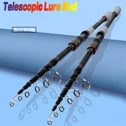 Travel Spinning Lure Rod Mini Telescopic 6-7 Section Fishing Pole 1.8-3.0m Bait 8-18g Ultralight Lure Trout Fishing Tackle
