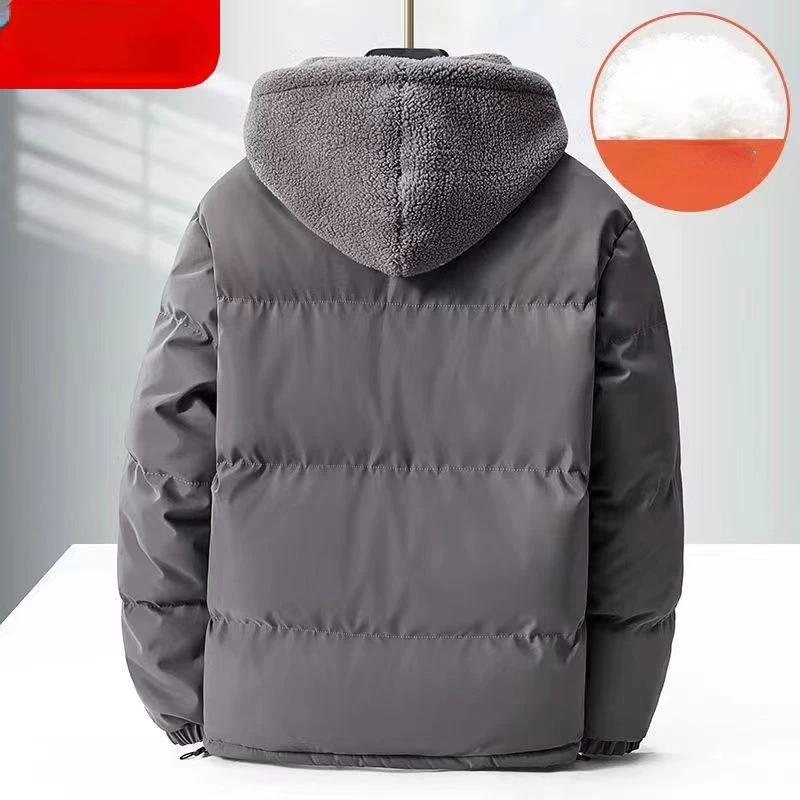 Heren Katoenen Gewatteerd Jack 2024 Winter Trend Korte Dikke Casual Heren Parka 'S M-8Xl Q762