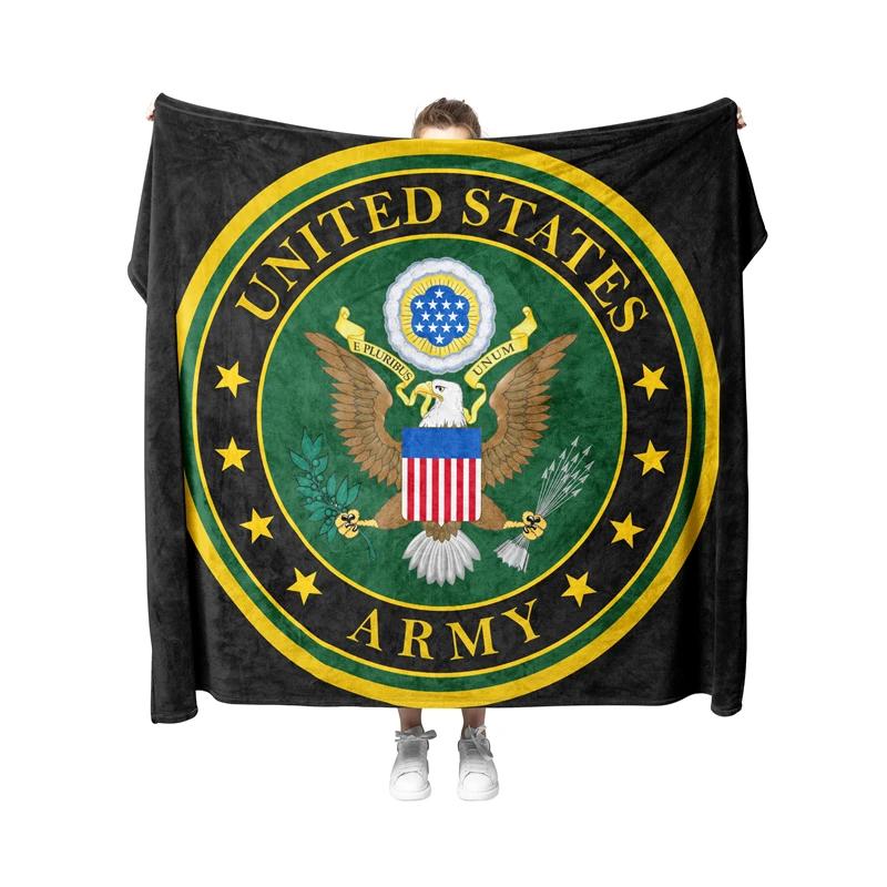 Aertemisi The United States Army Pet Blanket for Small Medium Large Dog Cat Puppy Kitten Couch Sofa Decor