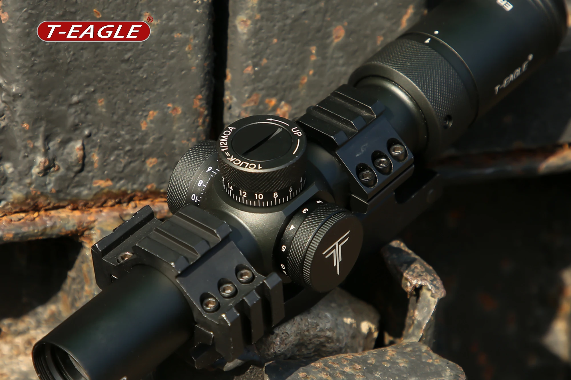 T-EAGLE ER1-6x24 quick sight with illuminated sight, digital windage crosshair, high-definition low-light night vision, short-t