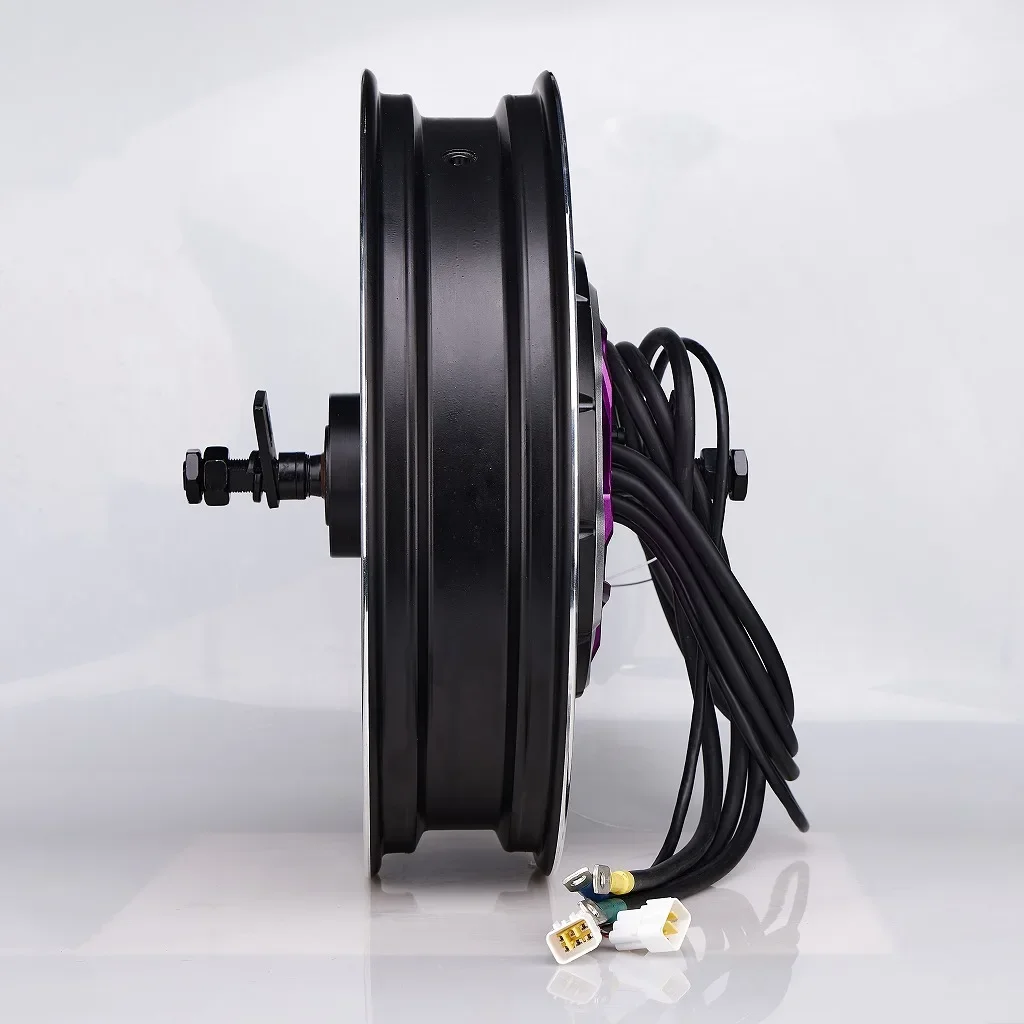 17 Inch TTS High Power Racing Motor 8000W Fast Speed BLDC Motor for Electric Motorcycle
