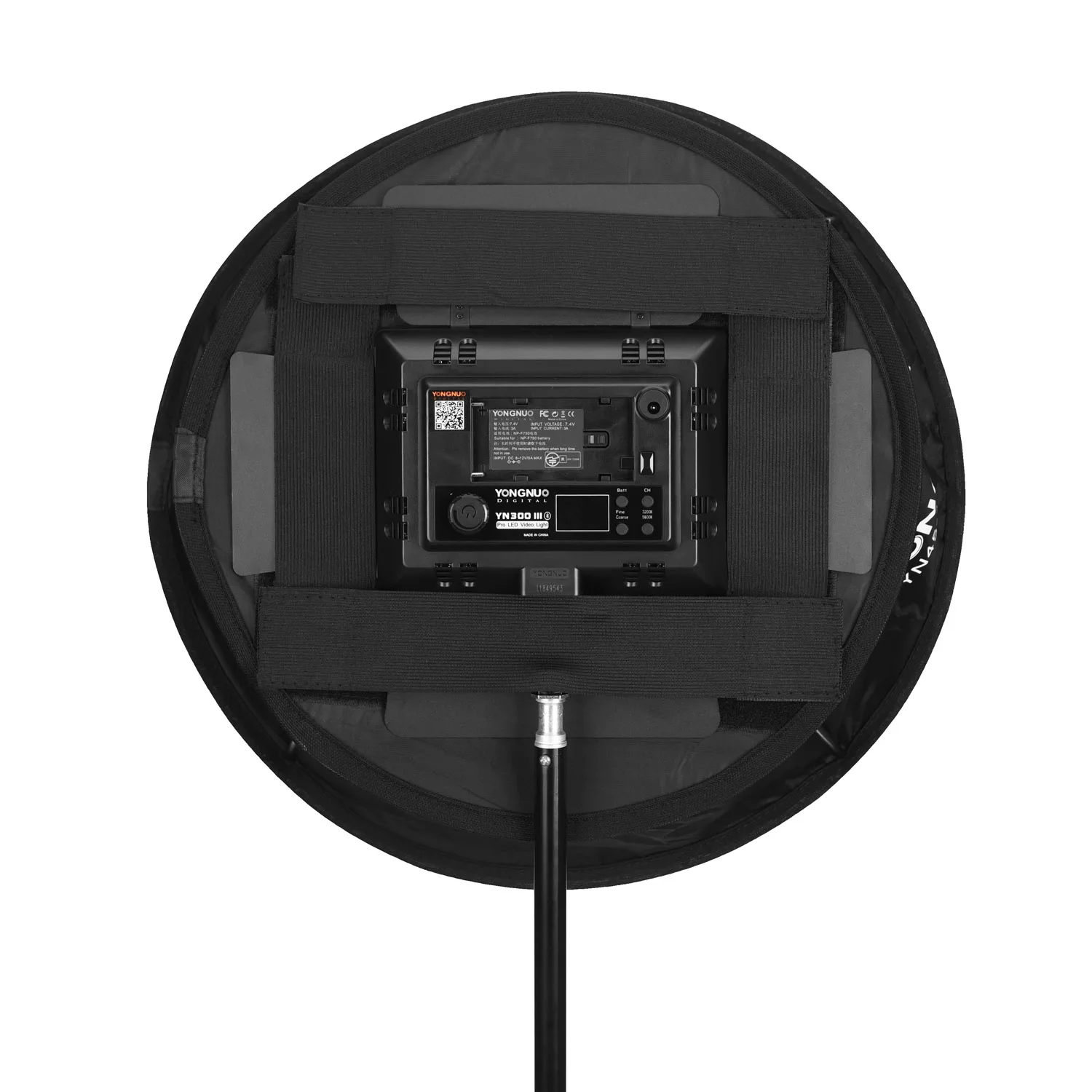 YONGNUO YN45-1 Softbox Diffuser for YONGNUO YN160III YN300AIR YN300 II III IV series LED Video Light Panel Foldable Soft Filter